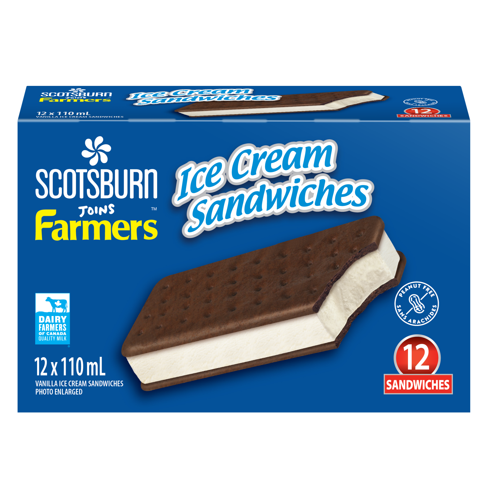 Ice Cream Sandwiches Farmers Dairy
